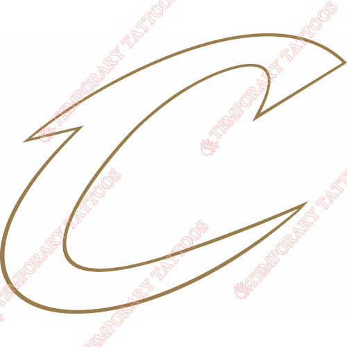 Cleveland Cavaliers Customize Temporary Tattoos Stickers NO.959
